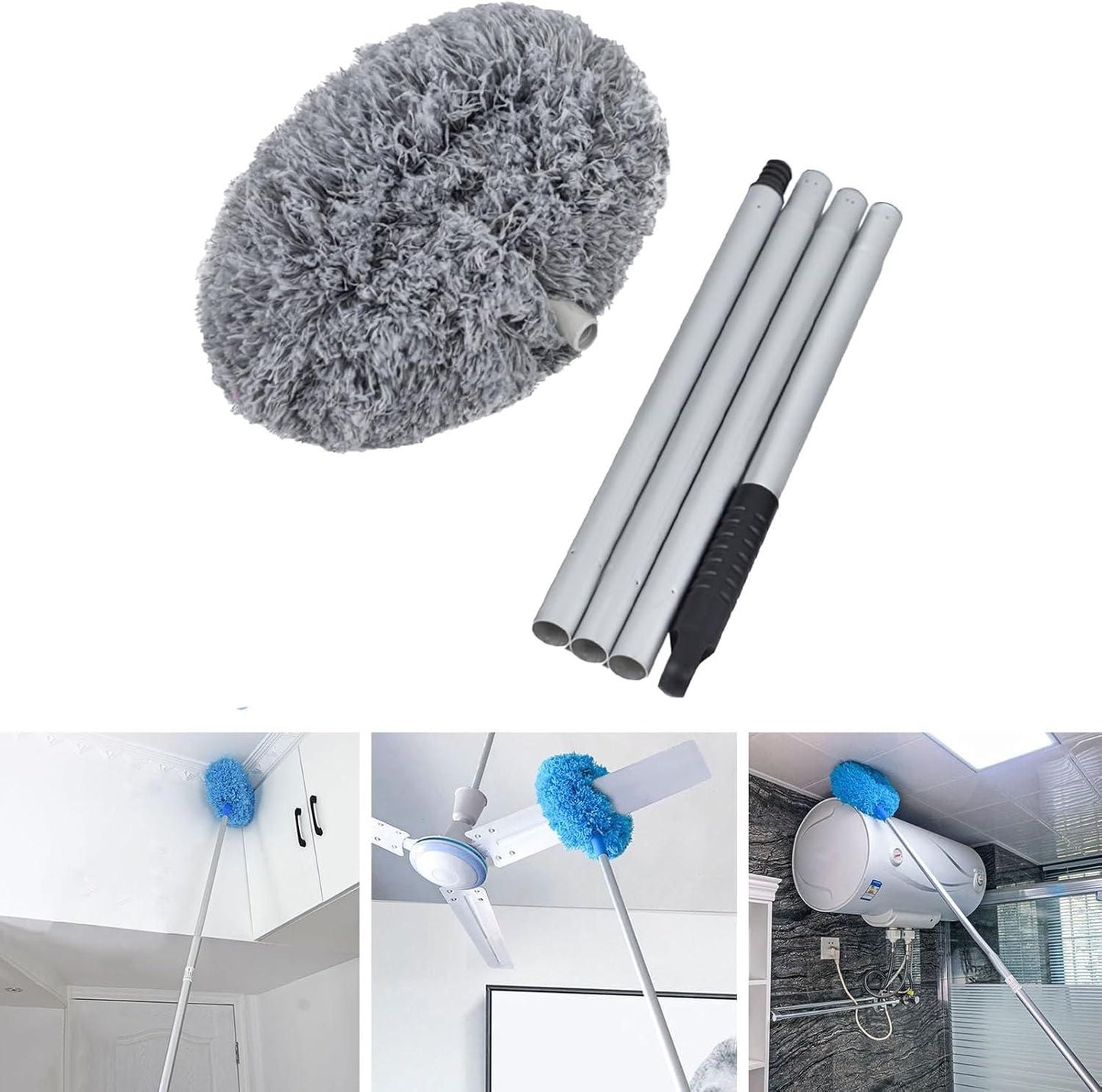 Washable Ceiling Fan Cleaner Duster (Double sided) [50% OFF]